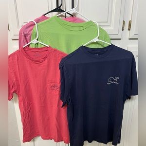 4 Vineyard Vines logo tshirts men’s S lot